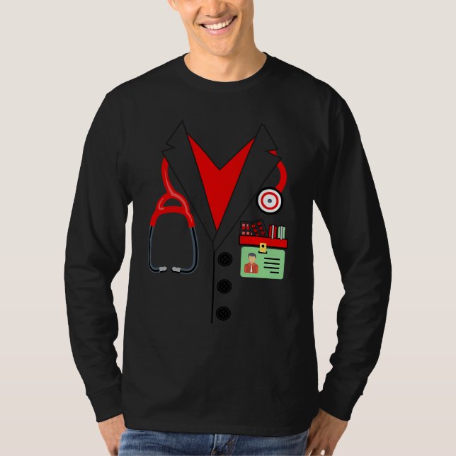 Doctor Halloween Med School Medical Students Docto T-Shirt (Front)