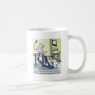 Doctor Handles Pulled Hamstring Unprofessionally Coffee Mug