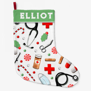 Doctor Holiday Gift Large Christmas Stoc Stocking