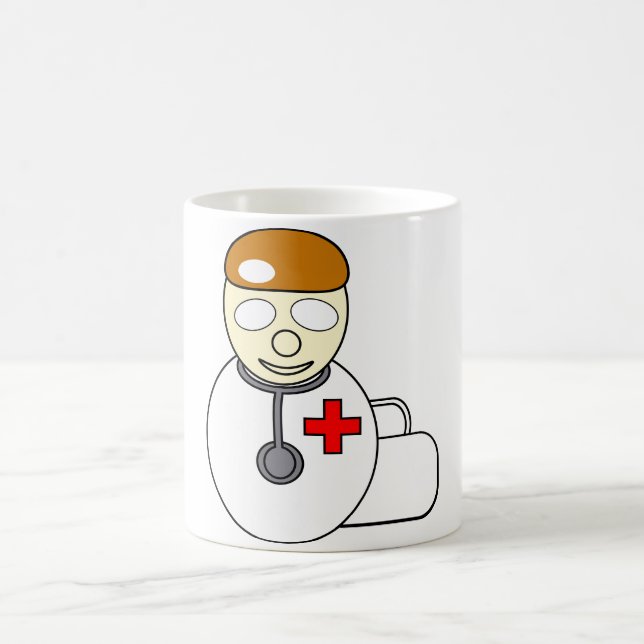 Doctor Icon Vector Image Mug (Center)