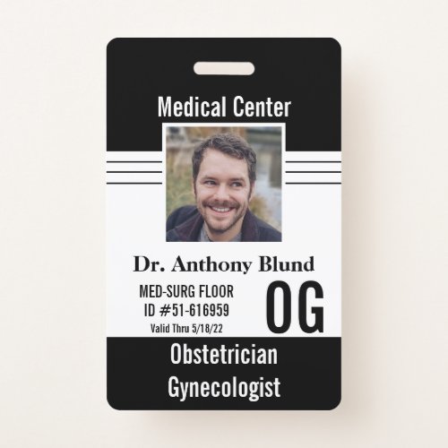 Doctor ID Simple and Elegant Badge