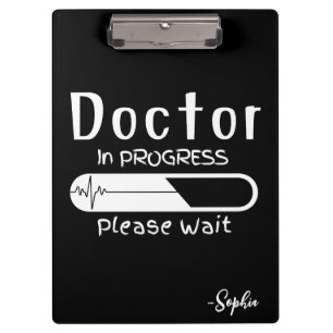 Doctor in Progress Clipboard