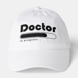 Doctor In Progress Funny Med School Loading Bar Hat