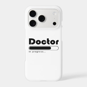 Doctor In Progress Funny Med School Loading Bar iPhone 17 Pro Case