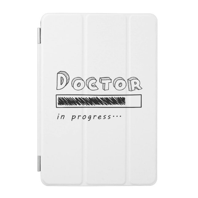 Doctor In Progress Funny Med Student Loading Bar iPad Mini Cover (Front)
