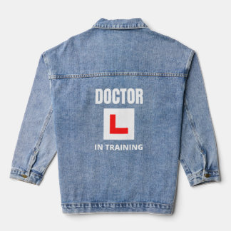 Doctor in training denim jacket