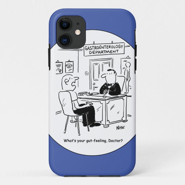 Doctor is asked what his gut-feeling is Case-Mate iPhone case (Back)