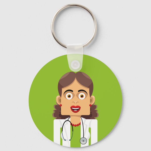 Doctor Keychain (Front)