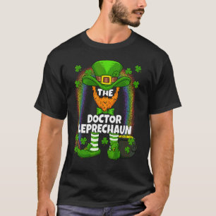 Doctor Leprechaun Family Matching St Patricks Day  T-Shirt