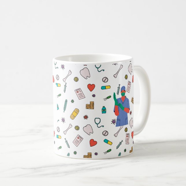 Doctor Loading Medical Student Mug Gift (Front Right)