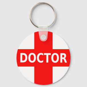 Doctor Logo Keychain