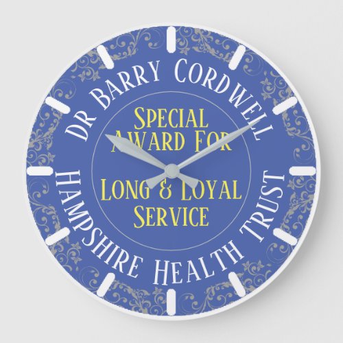 Doctor Loyal Service Award Large Clock