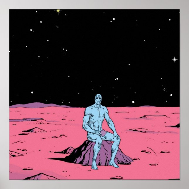 Doctor Manhattan Poster (Front)