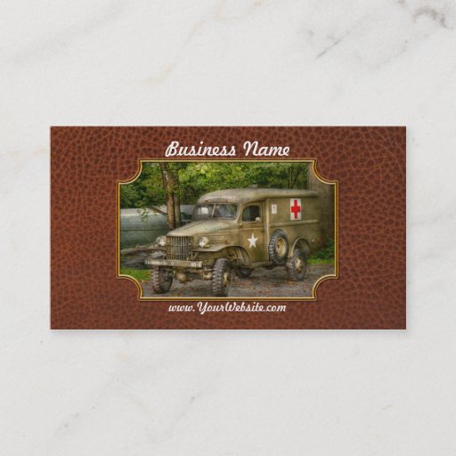 Customizable Doctor - MASH Unit Business Card Templates