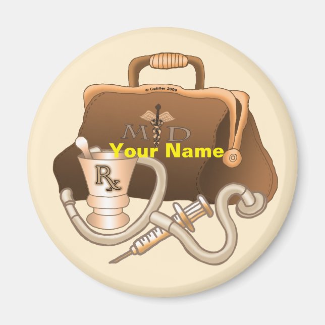 Doctor Medical Bag Magnet (Front)