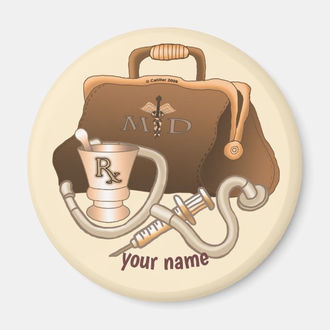 Doctor Medical Bag Magnet (Front)