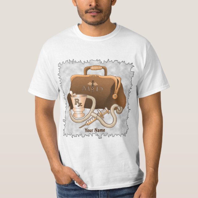 Doctor Medical Bag T-Shirt (Front)