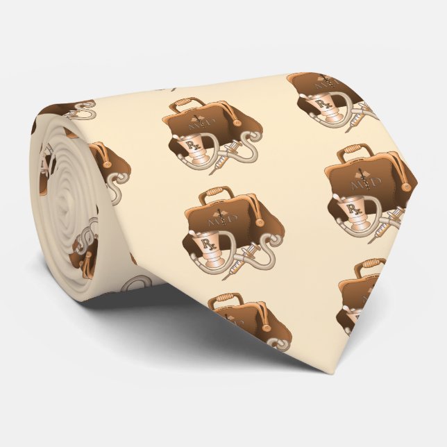 Doctor Medical Bag Tie (Rolled)