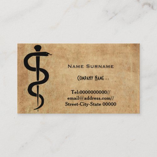 doctormedical care health business card