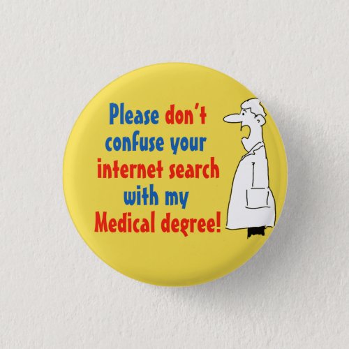 Doctor Medical Degree Not Internet Search Button