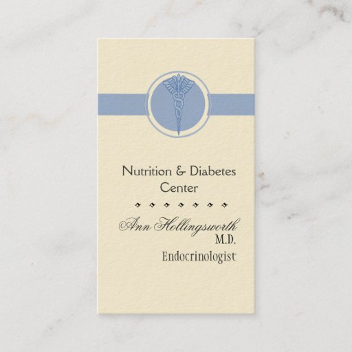 Customizable Doctor Medical Healthcare Business Cards