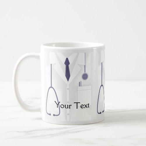 Doctor Medical Lab Coat Custom  Coffee Mug