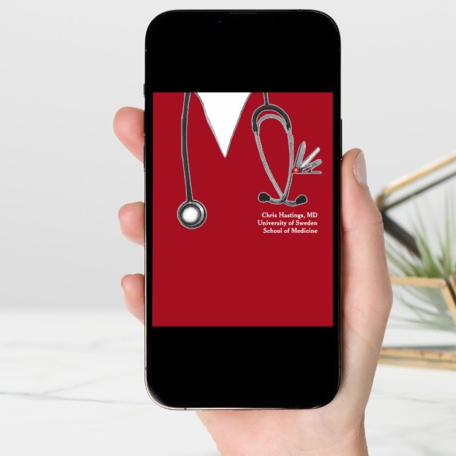 Doctor Medical School Graduation Card (Front Digital)
