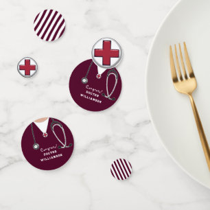 Doctor Medical School Graduation Confetti