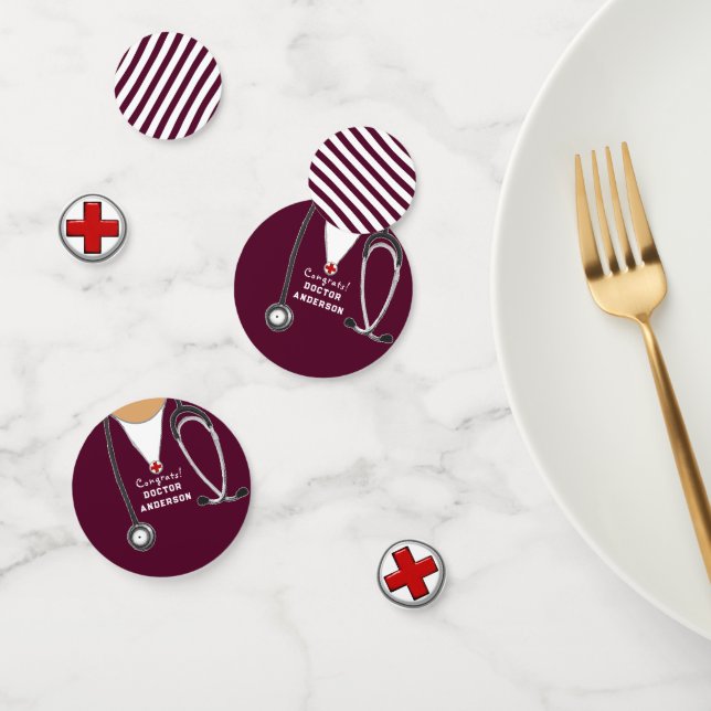 Doctor Medical School Graduation Confetti (Group)