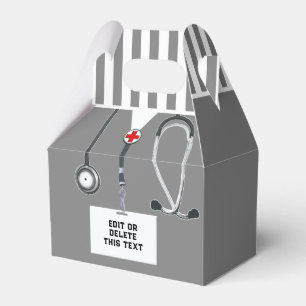 Doctor Medical School Graduation Favor Box