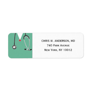 Doctor Medical School Graduation Label
