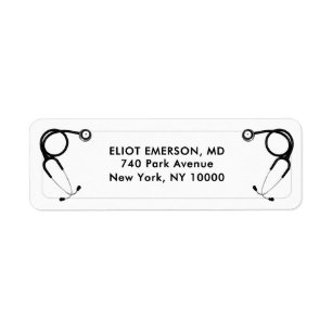 Doctor Medical School Graduation Label