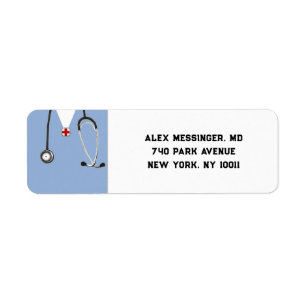 Doctor Medical School Graduation Label
