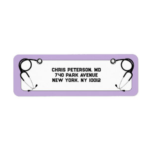 Doctor Medical School Label