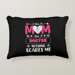 Doctor Mom, Funny Doctor Mom Accent Pillow
