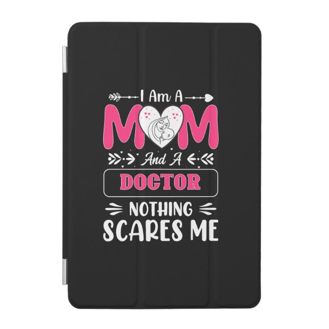 Doctor Mom, Funny Doctor Mom iPad Mini Cover (Front)