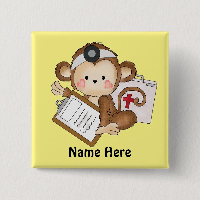Doctor Monkey add words button (Front)