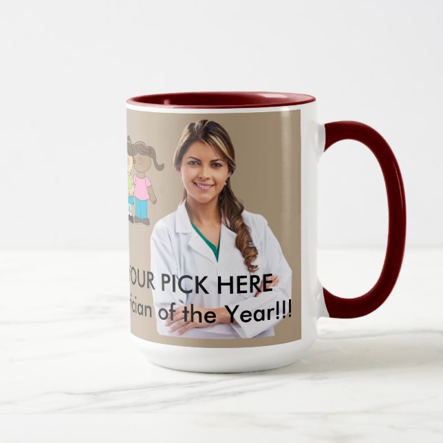 Doctor Mug New Pediatrician Appreciation (Right)
