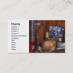 Doctor - My Cluttered Space Business Card