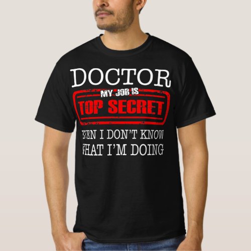 Doctor My Job Is Top Secret