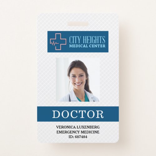 Doctor Name Photo ID Hospital Logo Professional Badge