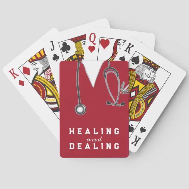 Doctor Novelty Gifts Poker Cards (Back)