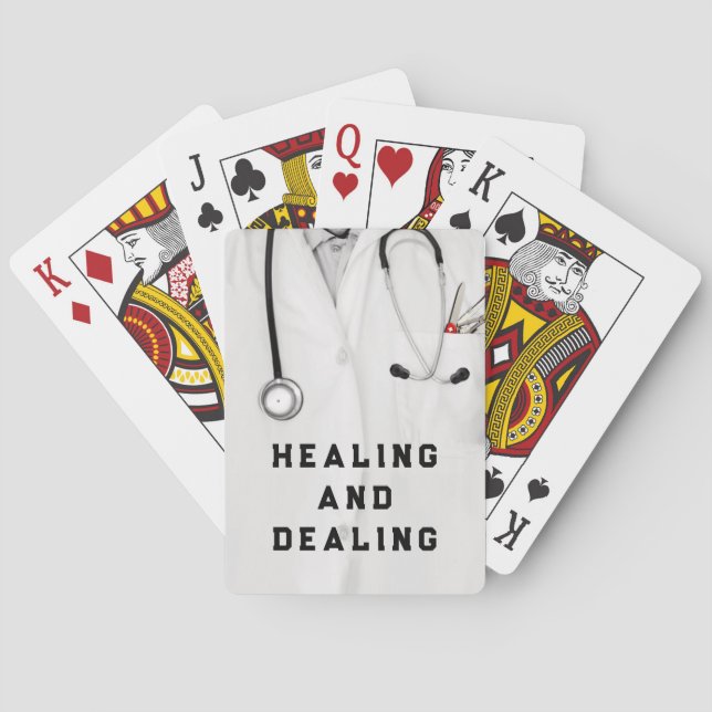 Doctor Novelty Gifts Poker Cards (Back)