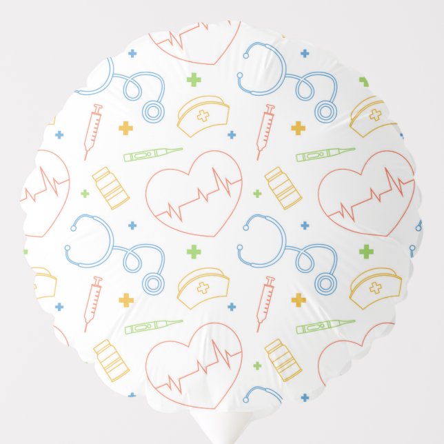 Doctor Nurse Balloon (Front)