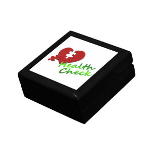 Doctor Nurse Medical Office Business Peace Love Keepsake Box