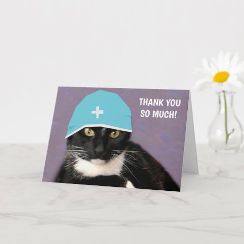 Doctor Nurse Medical Thank You Card