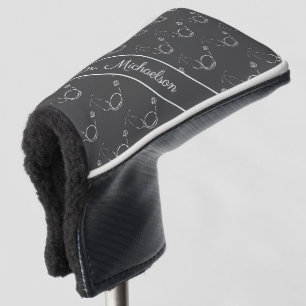 Doctor Nurse Medicine Surgeon Pattern Name Golf Head Cover