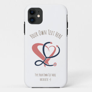Doctor, nurse, paramedic, emergency gift template iPhone 11 case