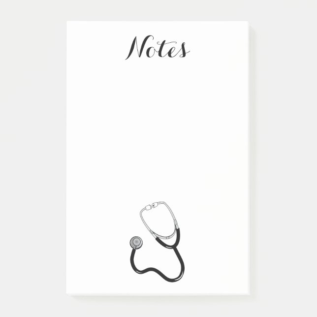 Doctor Nurse Sports Medicine Peace Love Destiny Post-it Notes (Front)