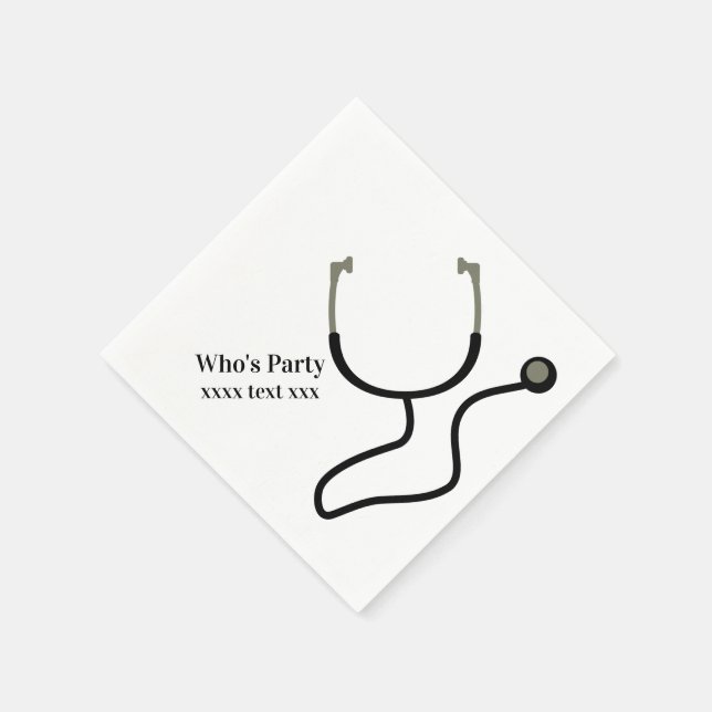 Doctor , Nursing, Medical Napkins (Corner)